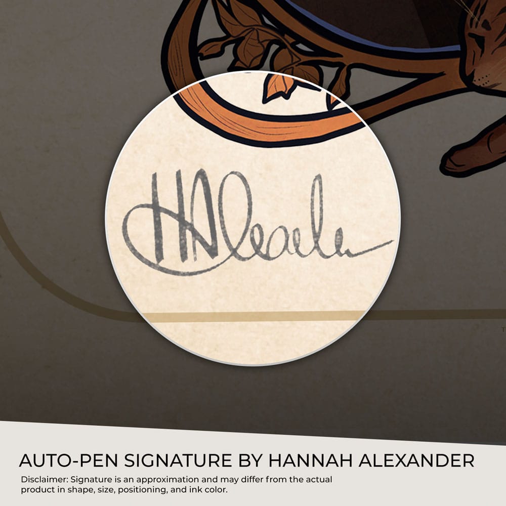 Critical Role Kunstdruck Liam O'Brien: 10th Anniversary Art Nouveau Illustrations 46 x 28 cm - ungerahmt