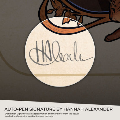 Critical Role Kunstdruck Liam O'Brien: 10th Anniversary Art Nouveau Illustrations 46 x 28 cm - ungerahmt