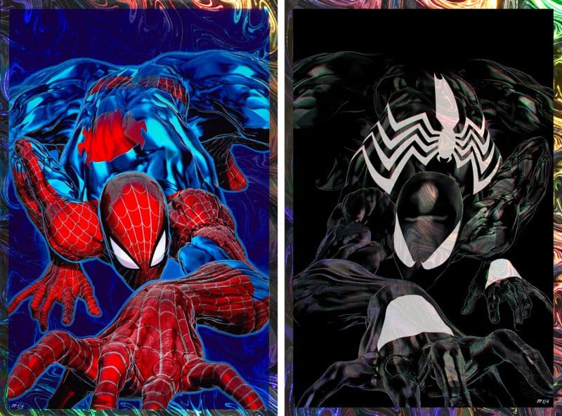 Marvel Kunstdrucke 2er-Set Spider-Man '94 Deluxe Set 61 x 41 cm - ungerahmt