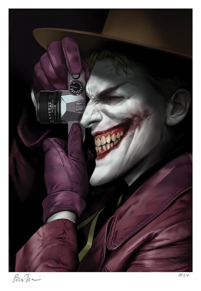 DC Comics Kunstdruck Batman: The Killing Joke Reprise 46 x 61 cm - ungerahmt