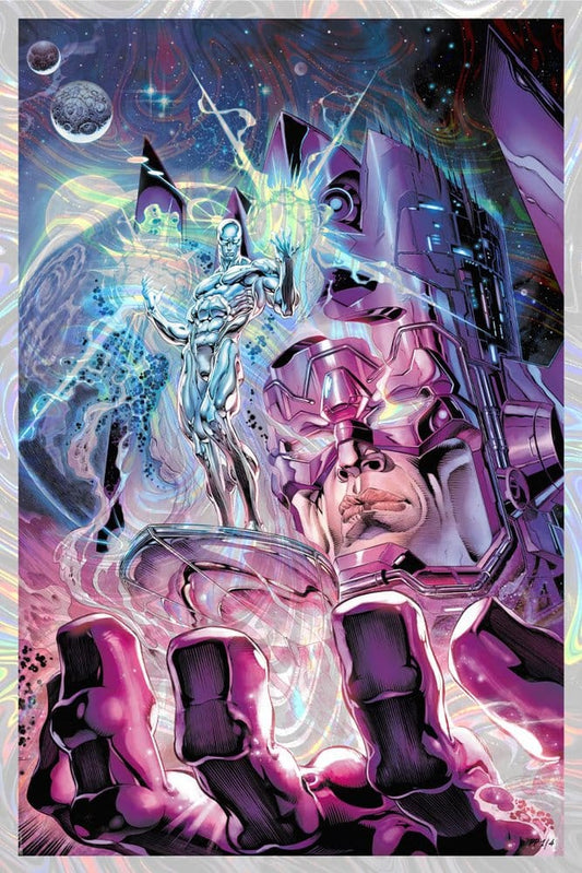 Marvel Kunstdruck Death of the Silver Surfer 41 x 61 cm - ungerahmt