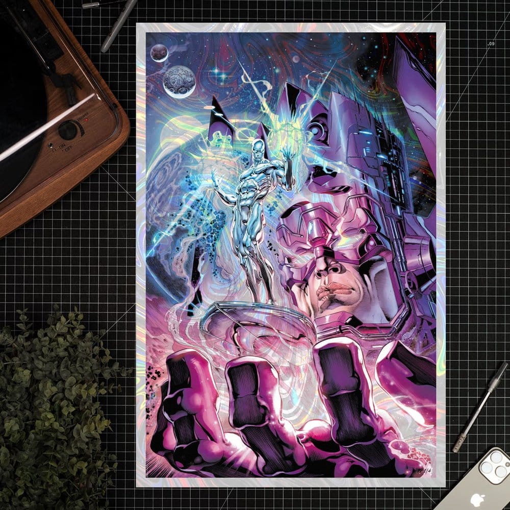 Marvel Kunstdruck Death of the Silver Surfer 41 x 61 cm - ungerahmt