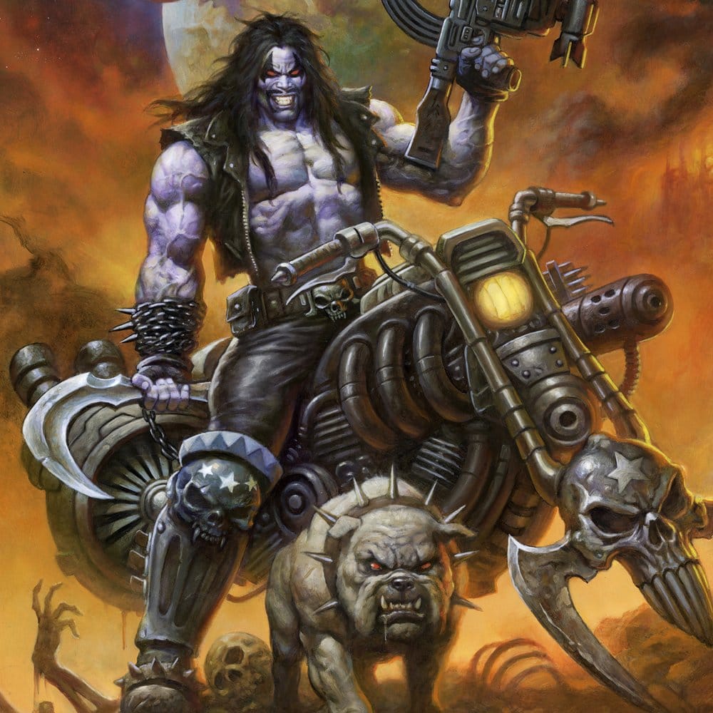 DC Comics Kunstdruck Lobo™: The Main Man by Alex Horley 46 x 61 cm - ungerahmt