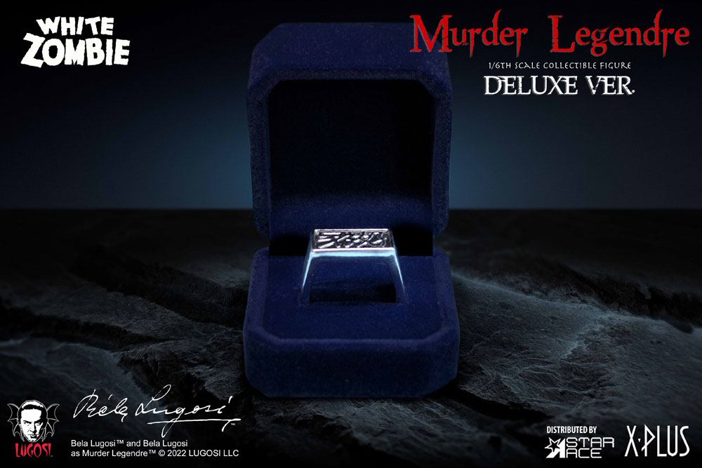 The White Zombie My Favourite Movie Actionfigur 1/6 Murder Legendre (Bela Lugosi) B&W Version 30 cm