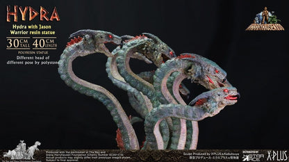 Ray Harryhausen Painted Statue Hydra with Jason Warrior Resin Statue 30 cm