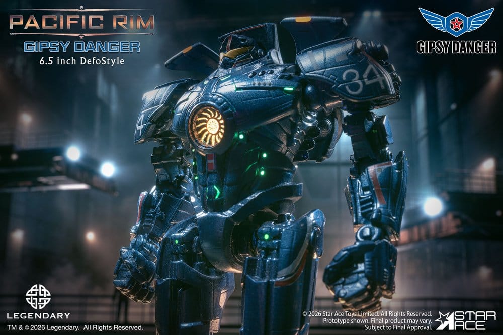 Pacific Rim DefoStyle Figur Gipsy Danger NX 17 cm