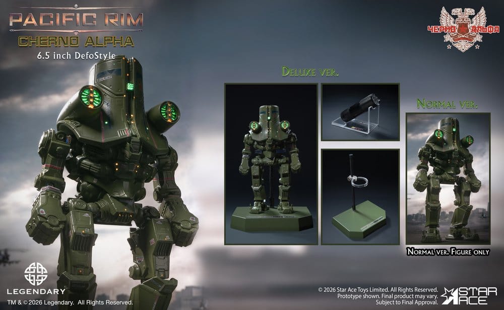 Pacific Rim DefoStyle Figur Cherno Alpha DX 17 cm