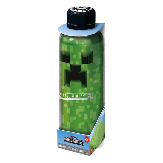 Minecraft Edelstahl-Trinkflasche Creeper