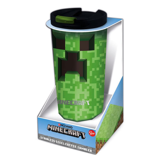 Minecraft Edelstahl-Reisebecher Creeper