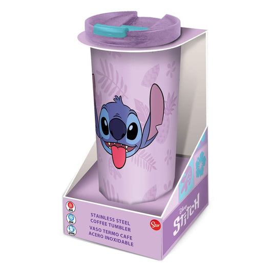 Lilo & Stitch Edelstahl-Reisebecher Stitch Palms