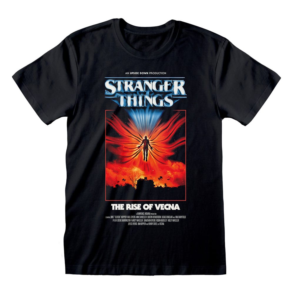 Stranger Things T-Shirt Rise Of Vecna Poster Größe M