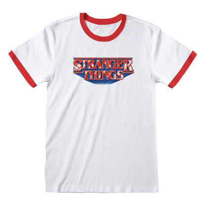Stranger Things T-Shirt Retro Logo Größe XL