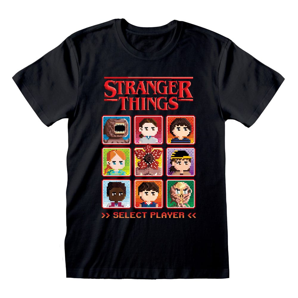 Stranger Things T-Shirt Select Player Größe XL
