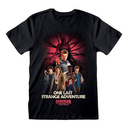 Stranger Things T-Shirt Group Artwork One Last Strange Adventure Colour Größe L