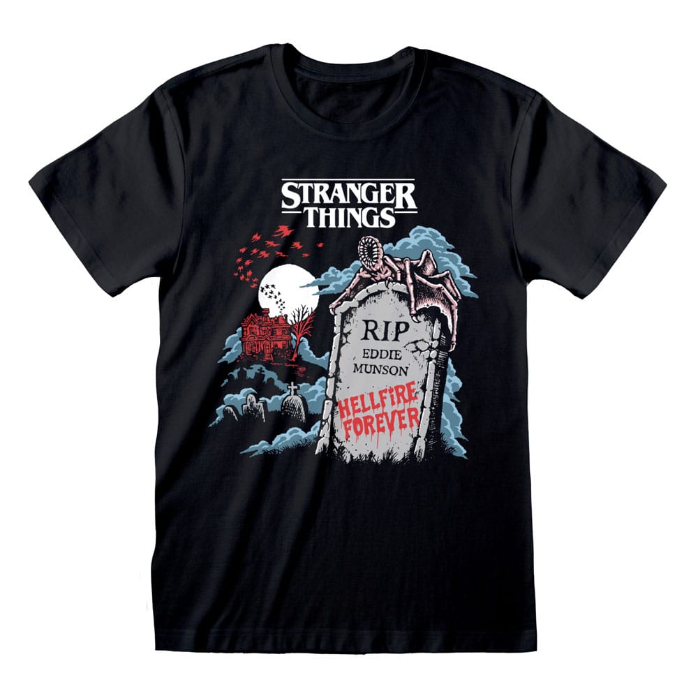Stranger Things T-Shirt RIP Eddie Größe XL