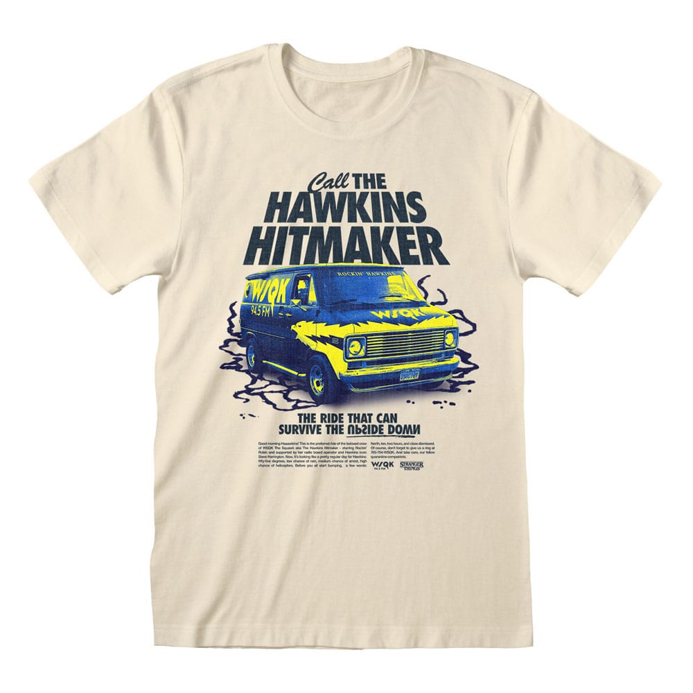 Stranger Things T-Shirt Call the Hawkins Hitmaker Größe XL