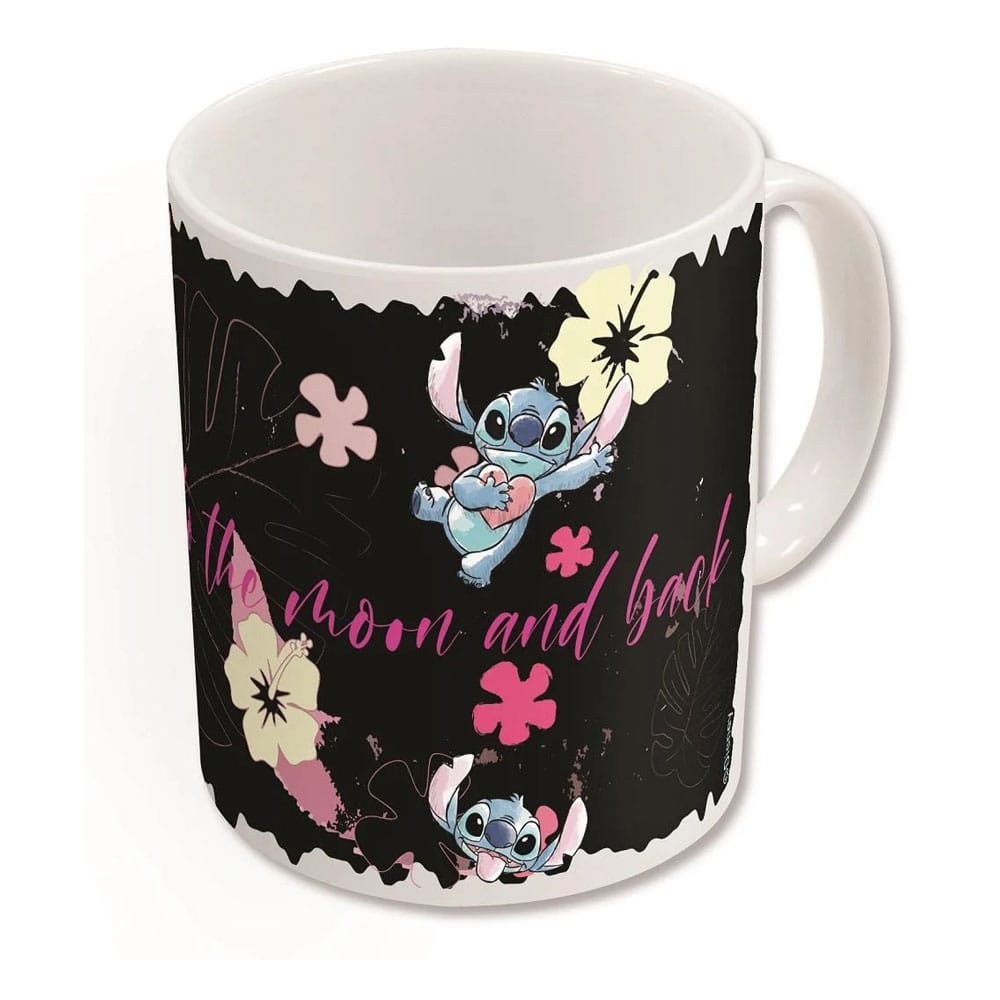 Lilo & Stitch Tasse mit Thermoeffekt Stitch & Angel 325 ml