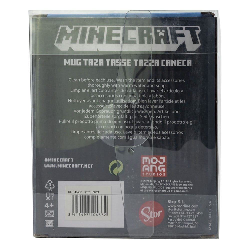Minecraft 3D Tasse Creeper Face 445 ml