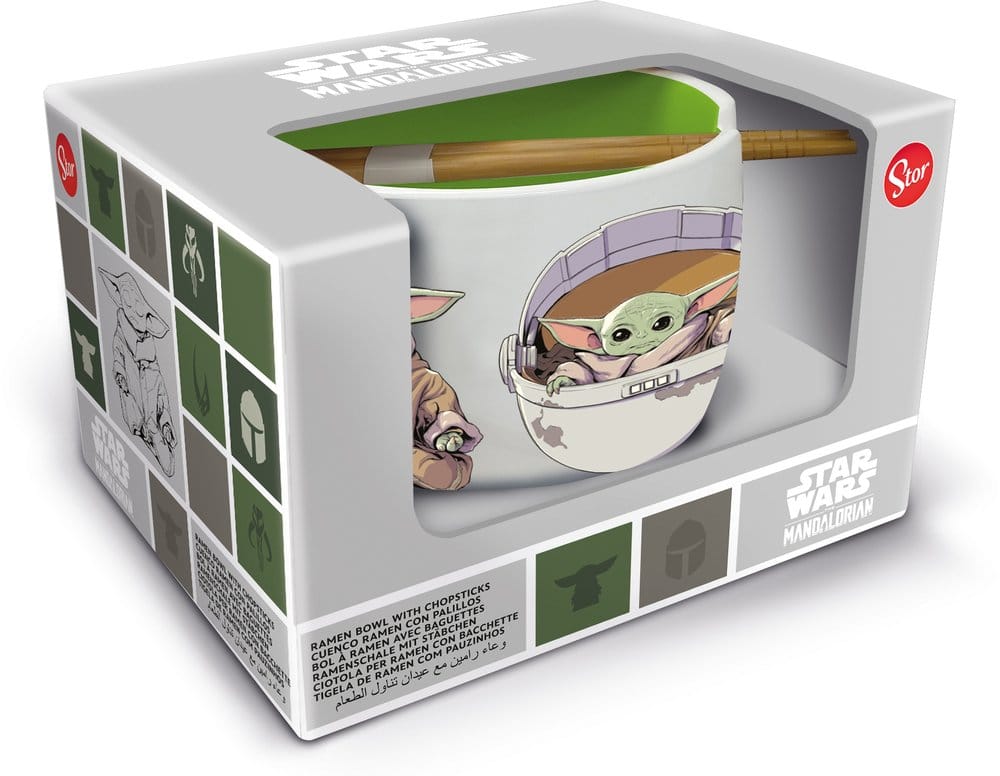 Star Wars: The Mandalorian Ramen-Schüssel mit Stäbchen Grogu