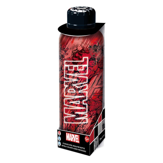 Marvel Edelstahl-Trinkflasche Marvel Pattern