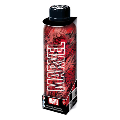 Marvel Edelstahl-Trinkflasche Marvel Pattern