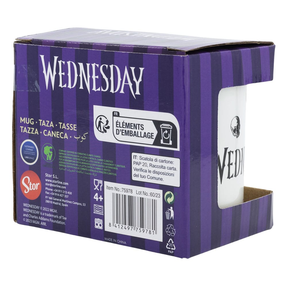 Wednesday Tasse Nevermore 325 ml