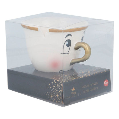 Die Schöne und das Biest 3D Tasse Chip 170 ml