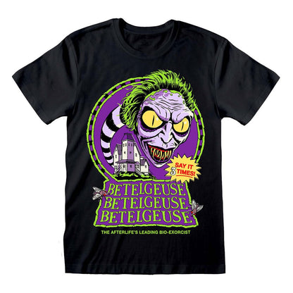 Beetlejuice T-Shirt Say it three Times Größe M