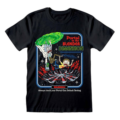 Steven Rhodes T-Shirt Rick and Morty Portal Collab Größe XL