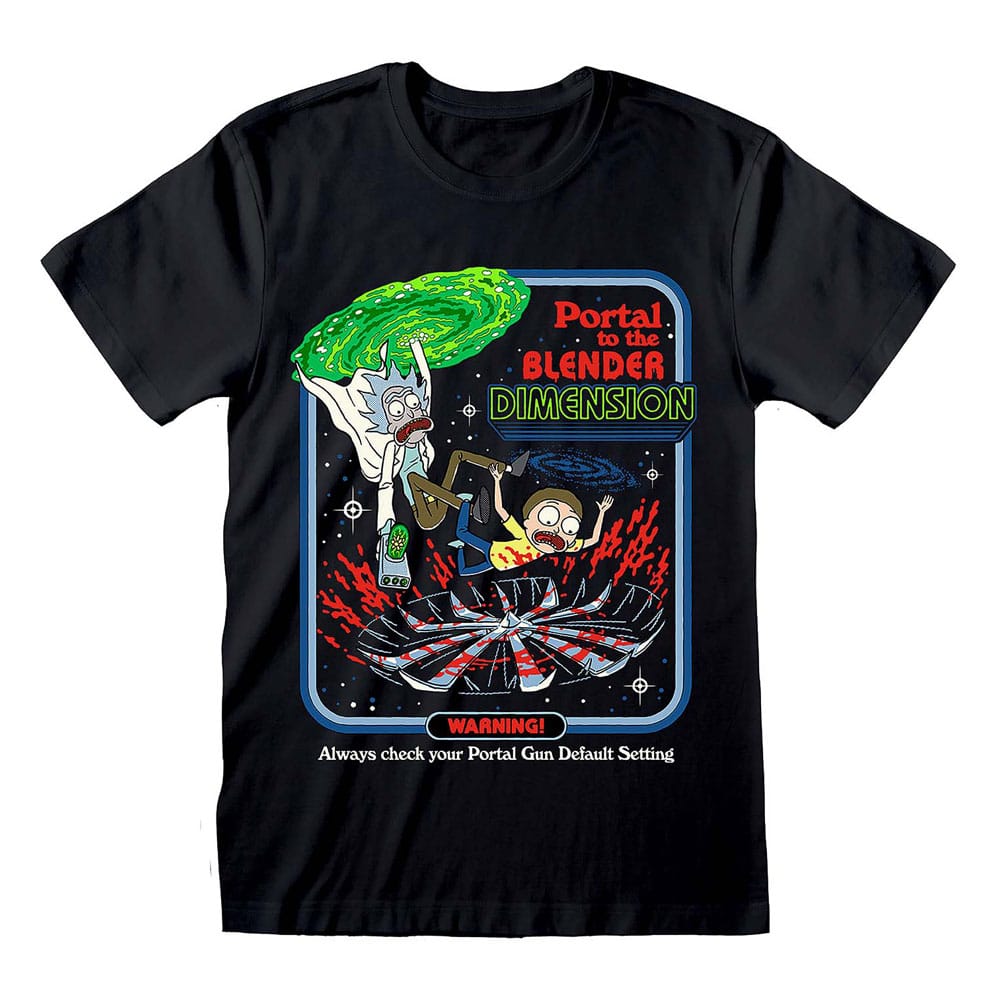Steven Rhodes T-Shirt Rick and Morty Portal Collab Größe L