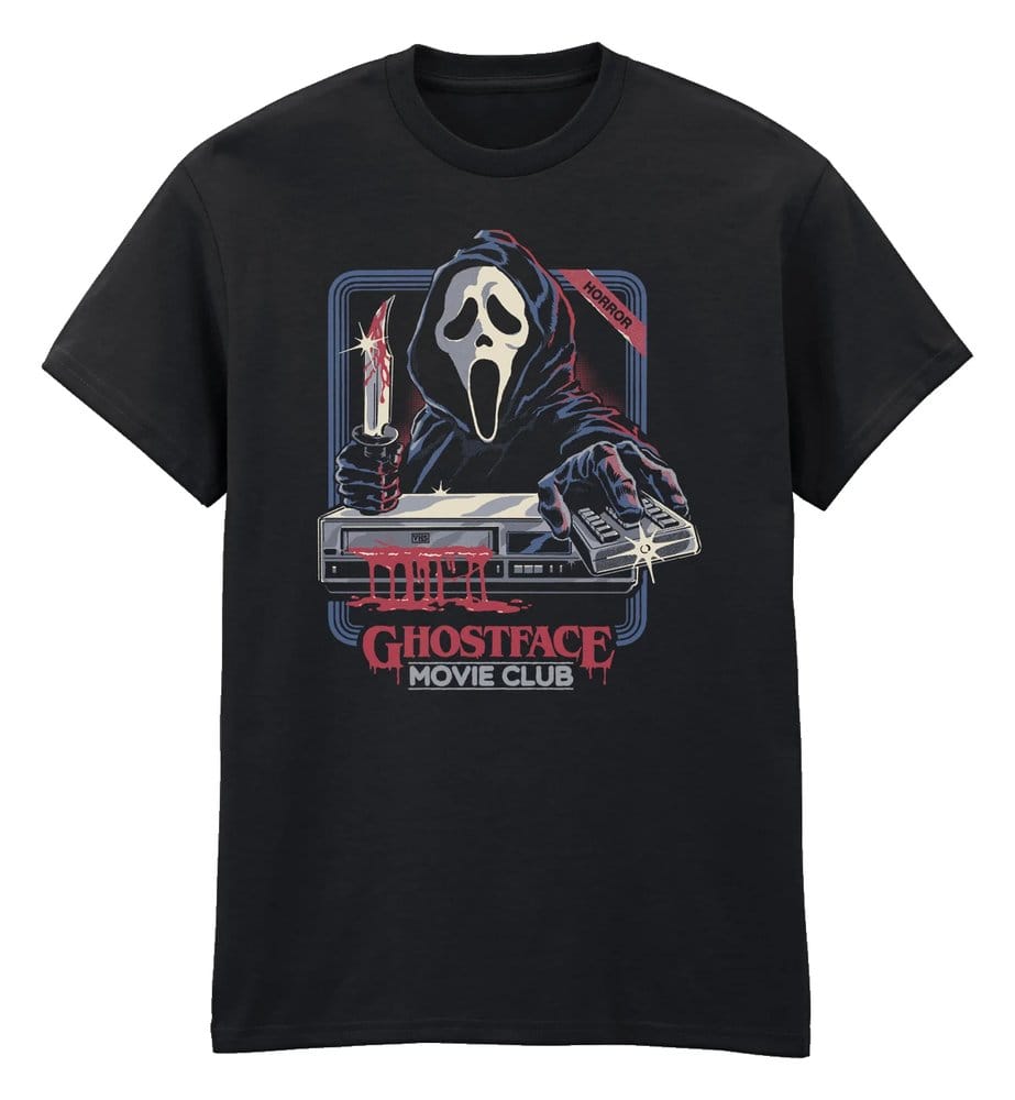 Steven Rhodes T-Shirt Movie Club Black Größe L