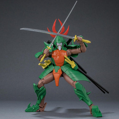 Chou-Dan-Kadou Yoroiden-Samurai Troopers Actionfigur Doku Mashou Naaza 15 cm