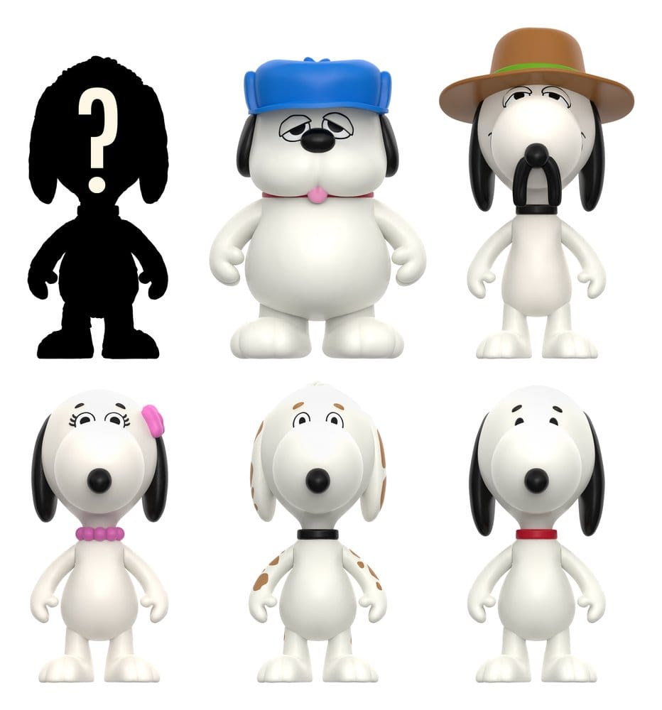 Peanuts ReAction Actionfiguren Snoopy's Siblings Wave 10 Blind Box 10 cm Display (12)