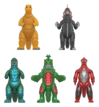 Godzilla Toho (Metallic) Actionfigur Blind Box Wave 5 Display (12)