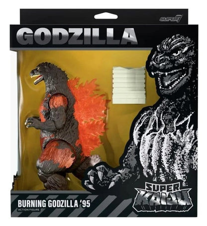 Godzilla Toho Super Kaiju Actionfigur Wave 02 Burning Godzilla '95