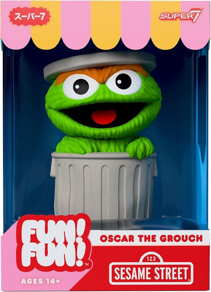 Sesamstraße Fun! Fun! Minifigur Wave 01 - Oscar the Grouch 18 cm