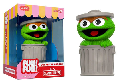 Sesamstraße Fun! Fun! Minifigur Wave 01 - Oscar the Grouch 18 cm