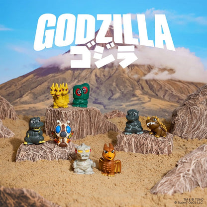 Godzilla Toho Fun! Fun! Minifiguren Wave 01 Blind Box Display (9)