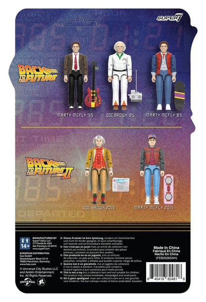 Back to the Future ReAction+ Actionfigur Wave 02 Dr. Emmett Brown (2015)