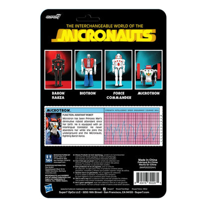 Micronauts ReAction+ Actionfigur Wave 02 Microtron 9 cm