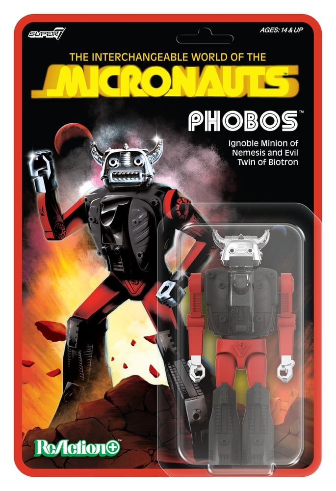Micronauts ReAction+ Actionfigur Wave 04 Phobos