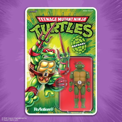 Teenage Mutant Ninja Turtles ReAction+ Actionfigur Wave 01 Raphael