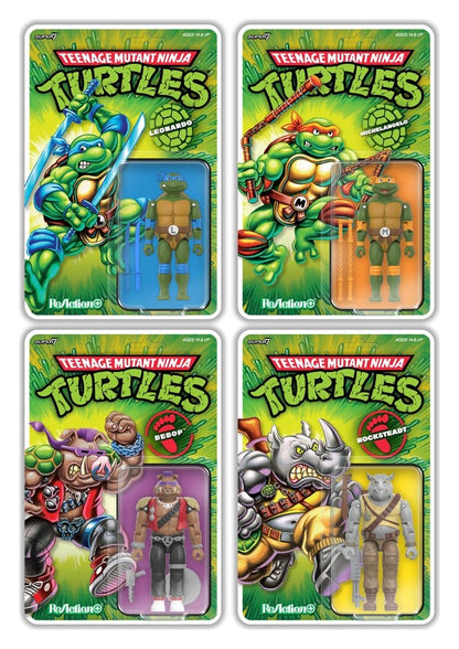 Teenage Mutant Ninja Turtles ReAction+ Actionfigur Wave 02 Leonardo