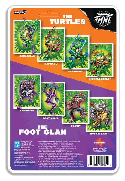 Teenage Mutant Ninja Turtles ReAction+ Actionfigur Wave 02 Bebop