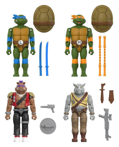Teenage Mutant Ninja Turtles ReAction+ Actionfigur Wave 02 Rocksteady