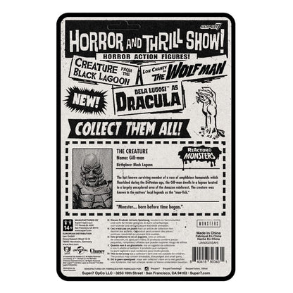 Universal Monsters ReAction+ Actionfigur Wave 1 Creature from the Black Lagoon 10 cm