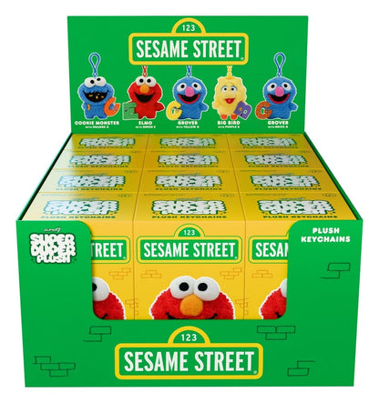 Sesame Street Super Duper Plüschfiguren Wave 01 Blind Box Display (12)