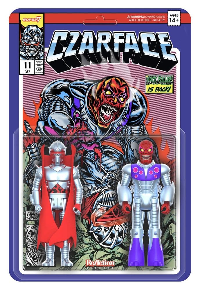 Czarface ReAction Actionfiguren 2er-Pack Czarface & Frankie Pulitzer 10 cm