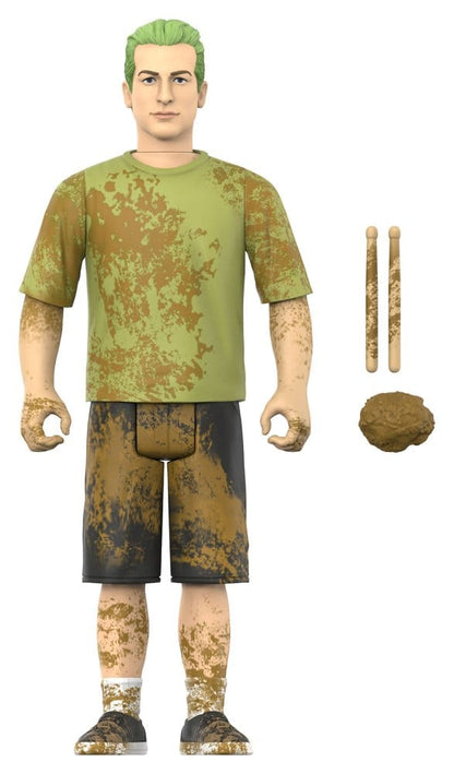 Green Day ReAction Actionfigur Wave 01 Tré Cool (Mud Fight)
