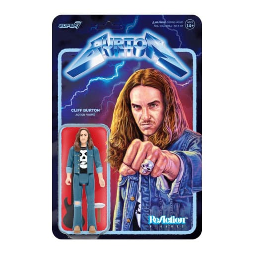 Cliff Burton ReAction Actionfigur Wave 01 Cliff Burton 10 cm